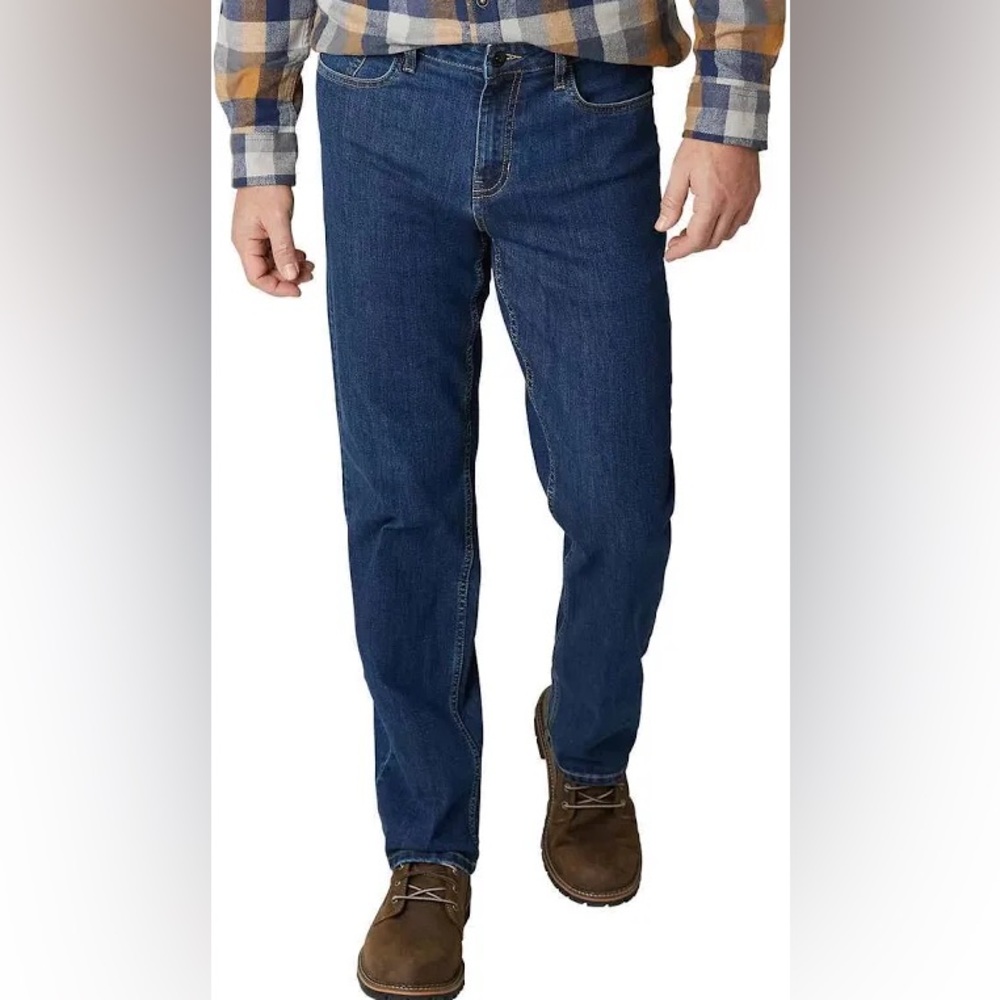 Weatherproof Vintage Men’s Weathermax Jean Relaxed Fit Dark Blue(Dark Carolina)